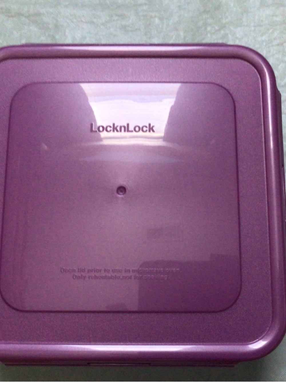Lavender Airtight Food Storage Containers - Durable Square Lid
